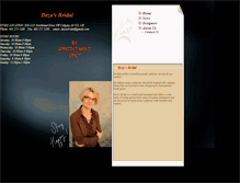 Tablet Screenshot of dezasbridal.com